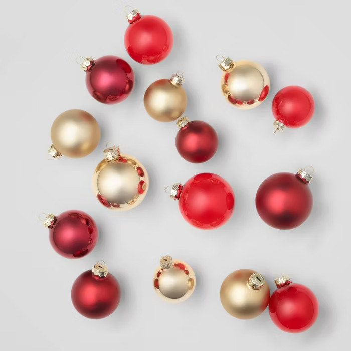 42ct Round Glass Ornaments - Wondershop™ | Target