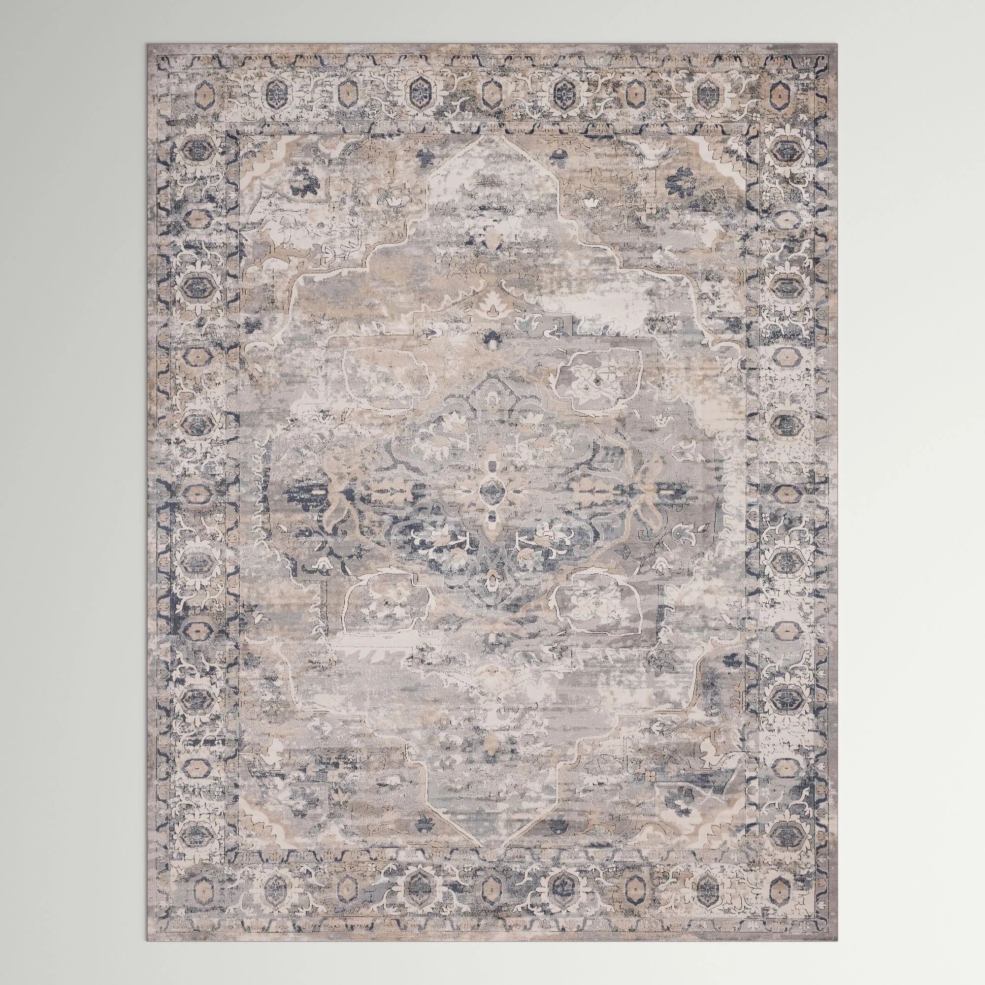 Cambrie Oriental Area Rug in Gray | Wayfair North America