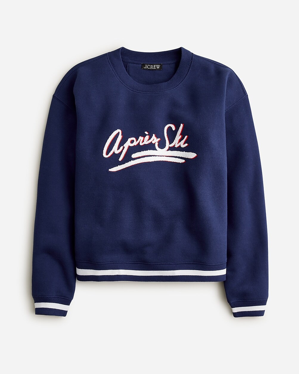 Heritage fleece après-ski graphic sweatshirt | J. Crew US