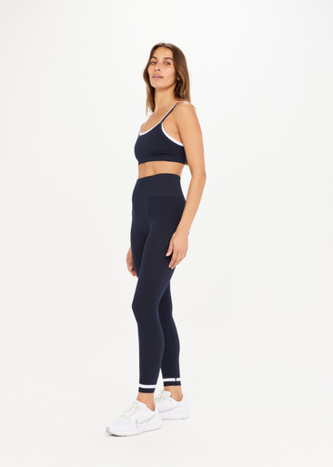 FORM SEAMLESS 25IN MIDI PANT in NAVY | The UPSIDE | The Upside US