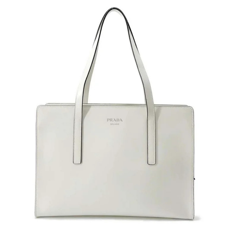 Pre-Owned Prada Handbag Re-Edition 1995 Medium Brushed Leather 1BA350 PRADA Bag Tote White (Like ... | Walmart (US)