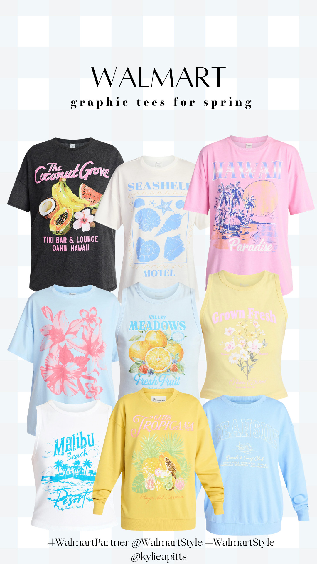 Walmart has everything you need for spring from graphic tees, activewear, and the cutest swimsuits! @WalmartStyle #WalmartStyle #WalmartPartner 

 