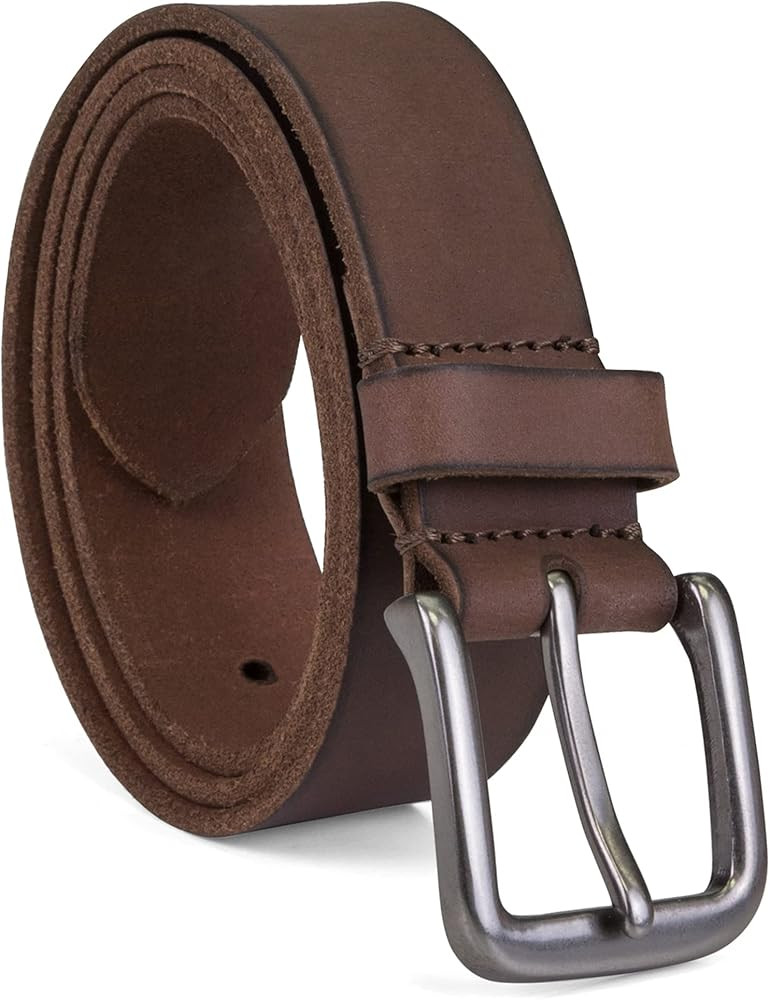Timberland Men's 35mm Classic Buckle Jean Leather Belts | Amazon (US)