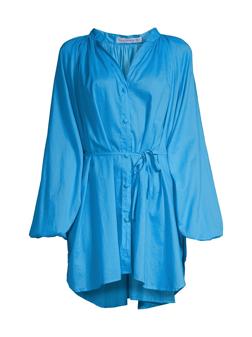 Faithfull the Brand Tropiques Lucita Belted High-Low Dress | Saks Fifth Avenue