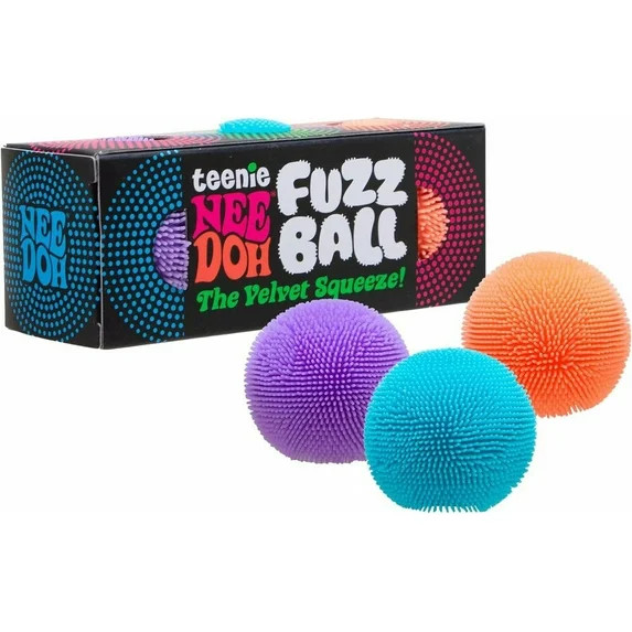 Teenie Nee Doh Fuzz Ball 3-Pack | Walmart (US)