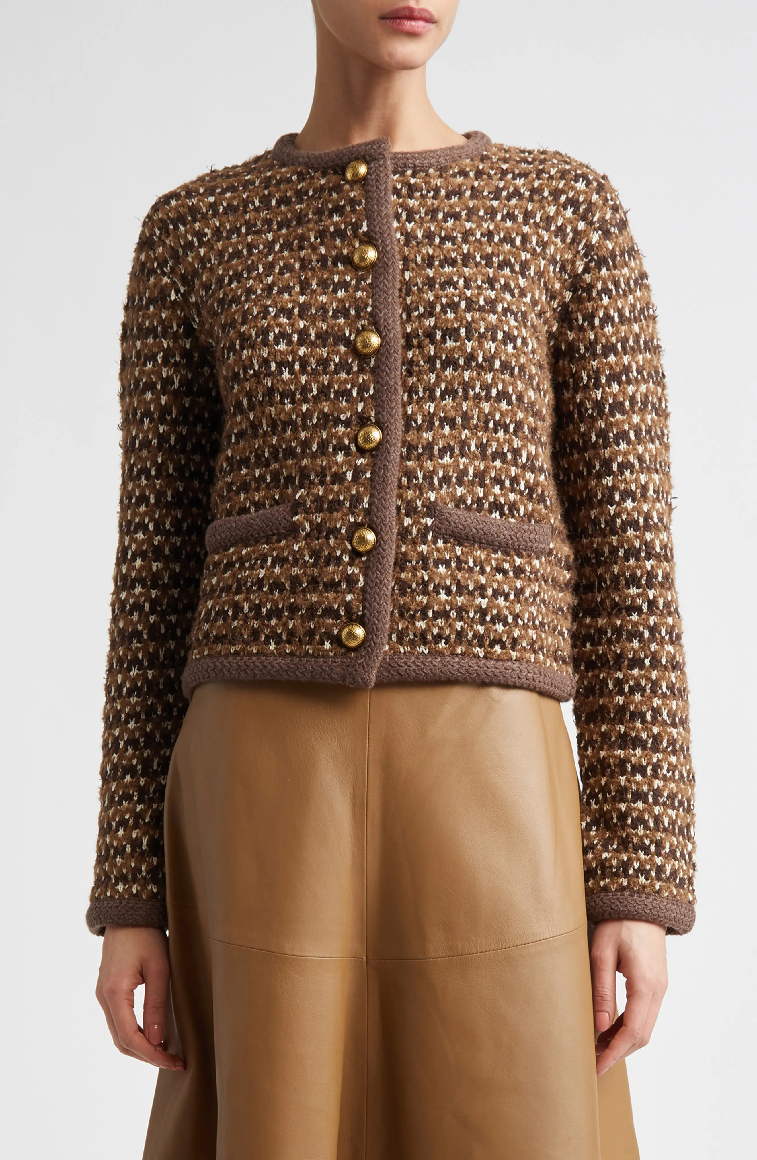 Conroy Wool Blend Tweed Jacket (Women) | Nordstrom | Nordstrom