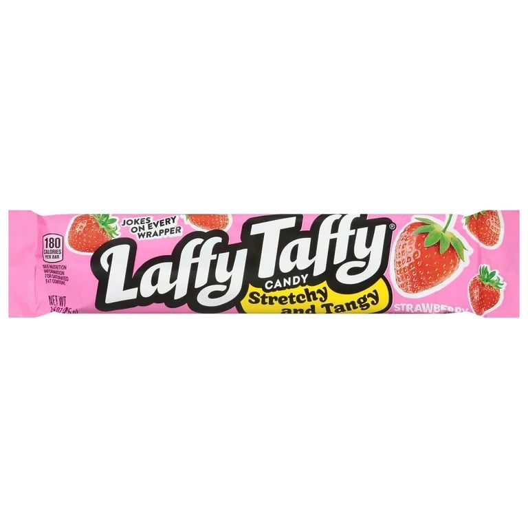 Laffy Taffy, Stretchy & Tangy Strawberry Flavored Candy 1.5 oz | Walmart (US)