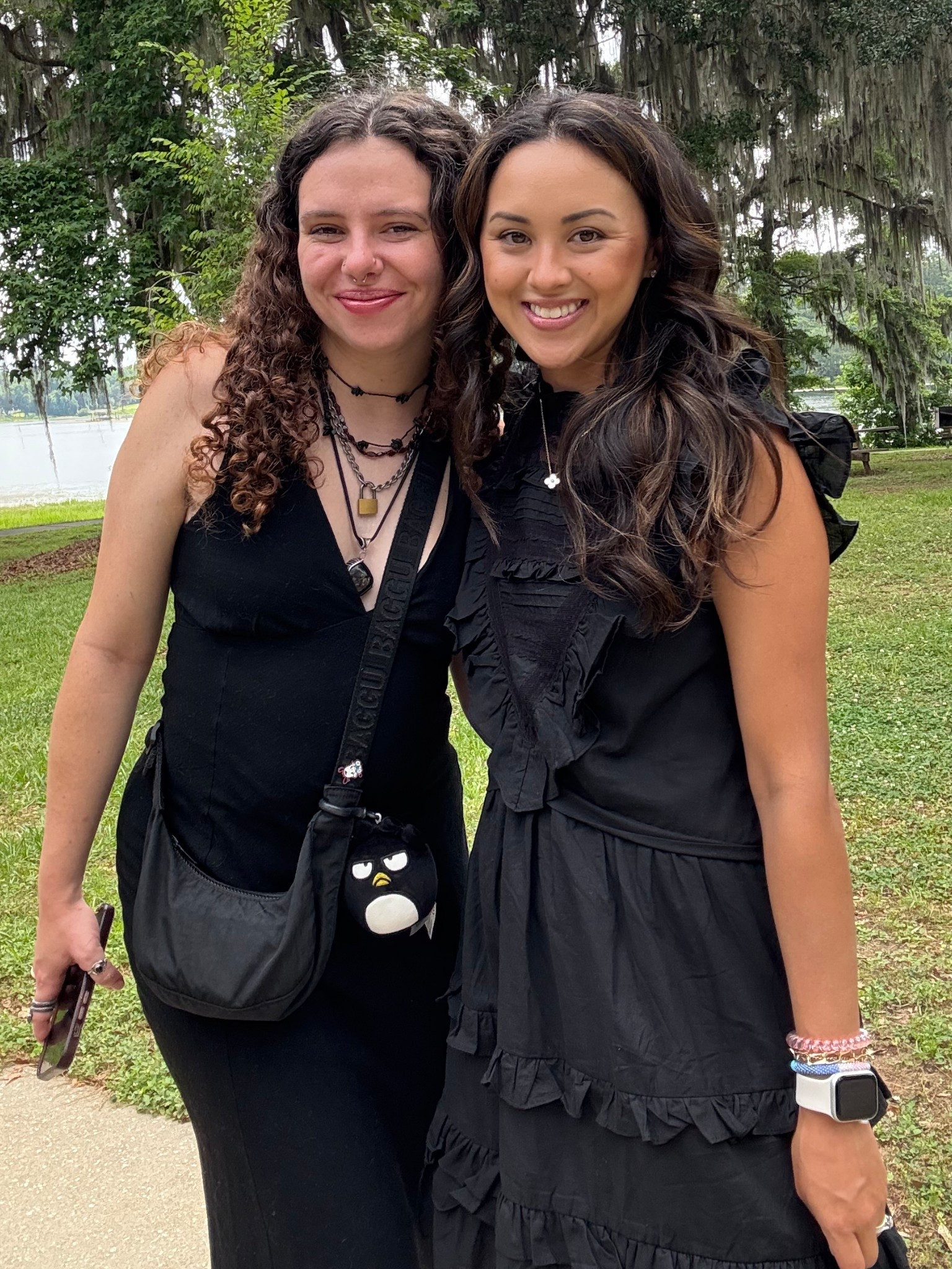 Wore this beautiful dress to my dad’s memorial at the lake where he was baptized so many years ago. It was a day full of love, memory, and peace.