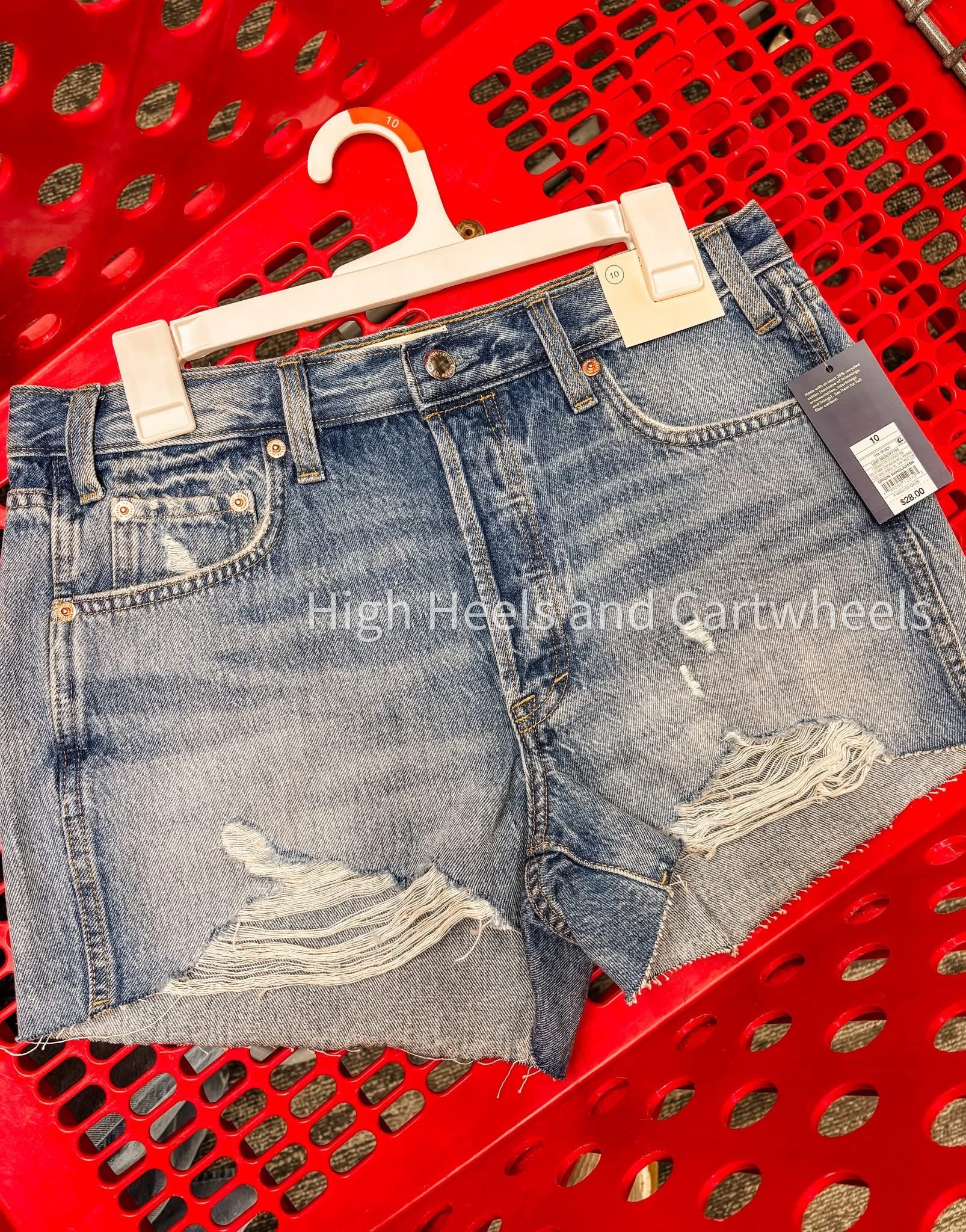 New jean shorts from Targ!