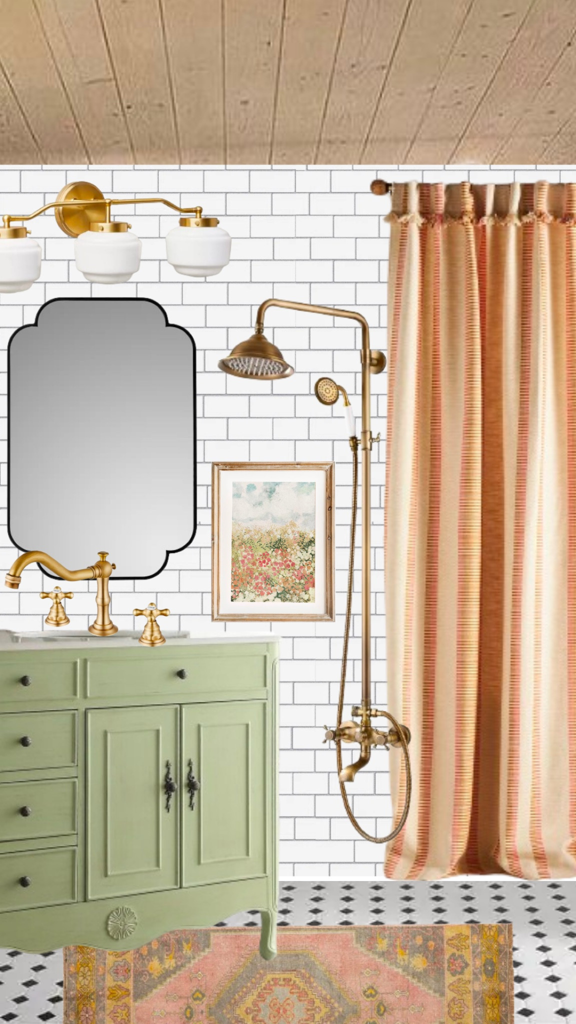 Full bathroom remodel plans!

Scalloped mirror, bathroom vanity, bathroom vanity sconce, patterned shower curtain, vintage bathroom, exposed shower faucet, girly bathroom, gold fixtures

#LTKfindsunder100 #LTKSpringSale #LTKhome