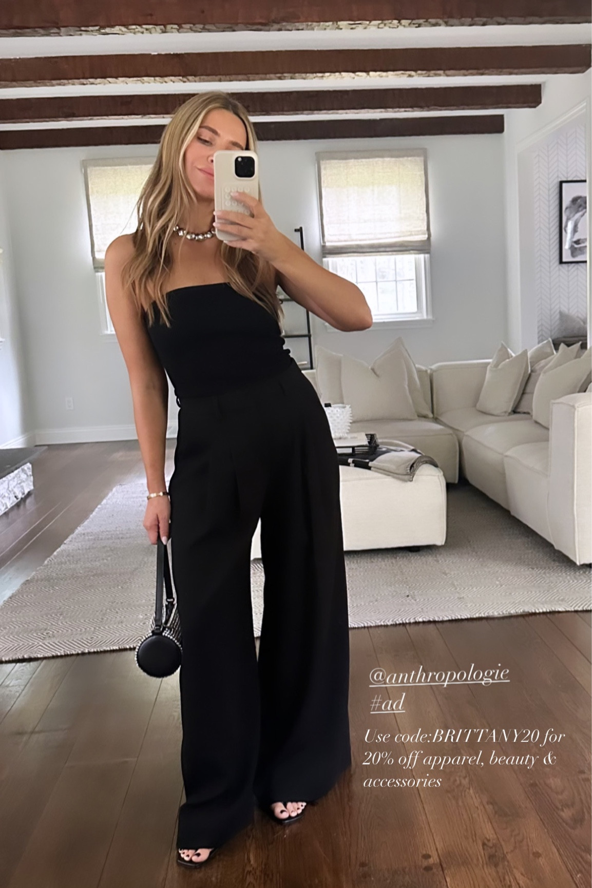 Knitted tube top to dress up or down 
Striped tank 
This rhinestone bag so fun to dress up for a night out & looks great paired with denim 
20% off BRITTANY20

#LTKsalealert #LTKxAnthro #LTKSeasonal