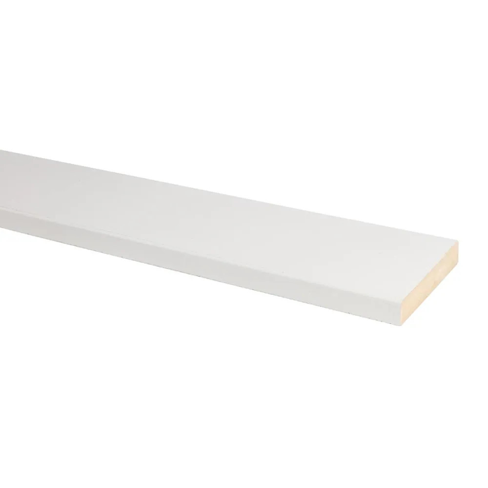 RELIABILT 1-in x 4-in x 10-ft Square Primed S4S MDF | 1114607 | Lowe's