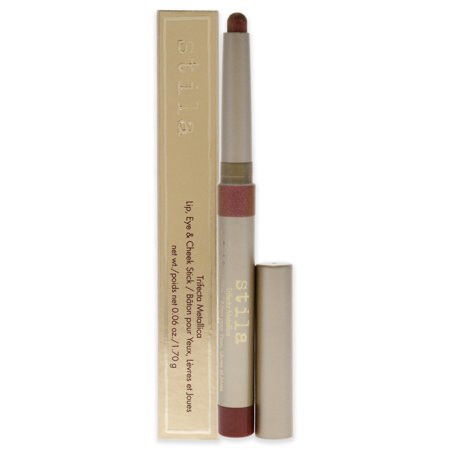 Stila Trifecta Metallica Lip, Eye & Cheek Stick - Rose Gold (Red Gold) | Walmart (US)