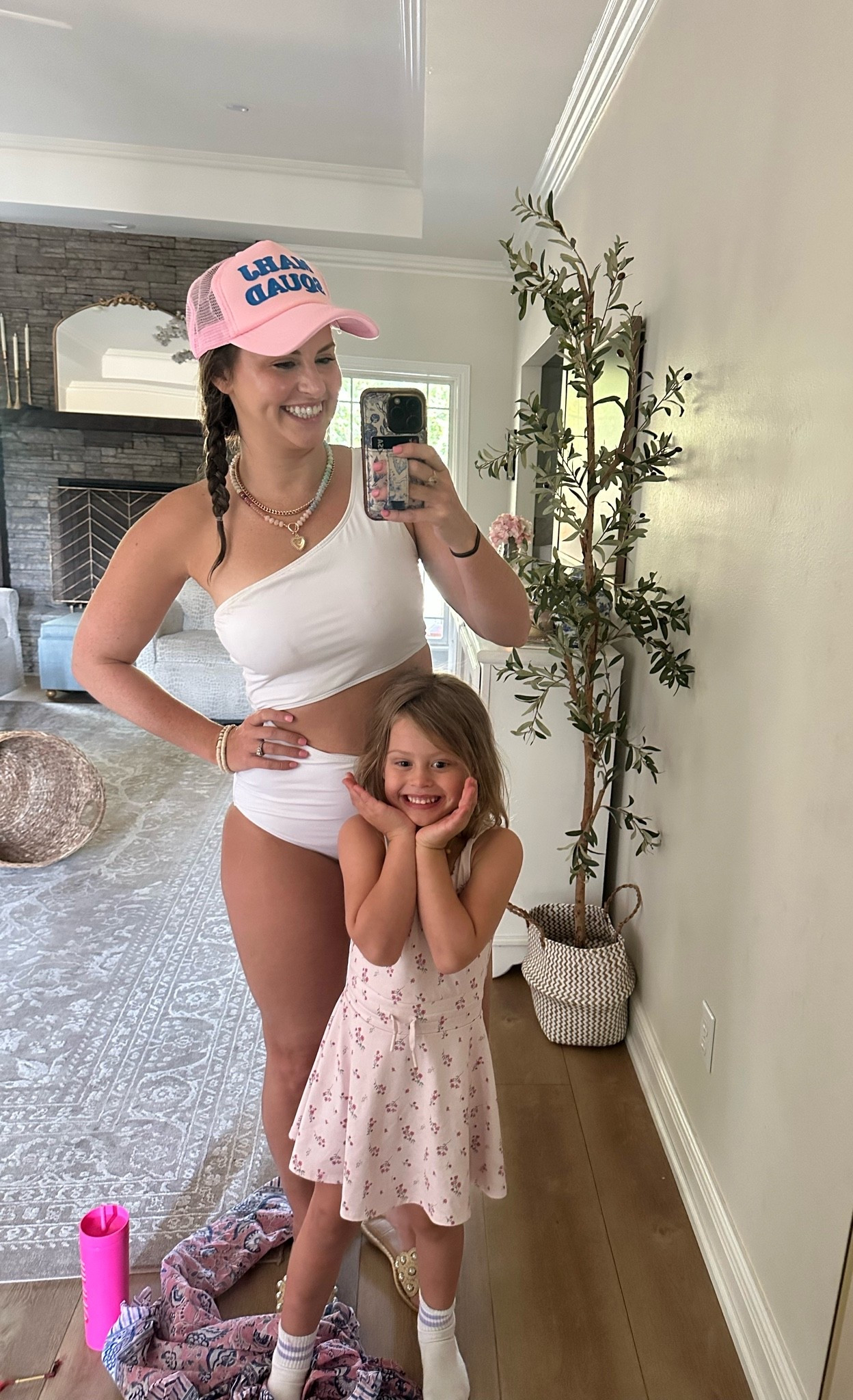 Day 4 of posting what I’m actually wearing as a busy mom of 3! Today was a swim party for a friend! Wore this cute one shoulder one piece swimsuit in size M. white swimsuit but it comes in lots of colors. Pairs well with a colorful sarong! Linking up the mahjong accessories & gear we got too!

#LTKgrwm #LTKdayinmylife #LTKmomlife

#LTKKids #LTKActive #LTKSwim