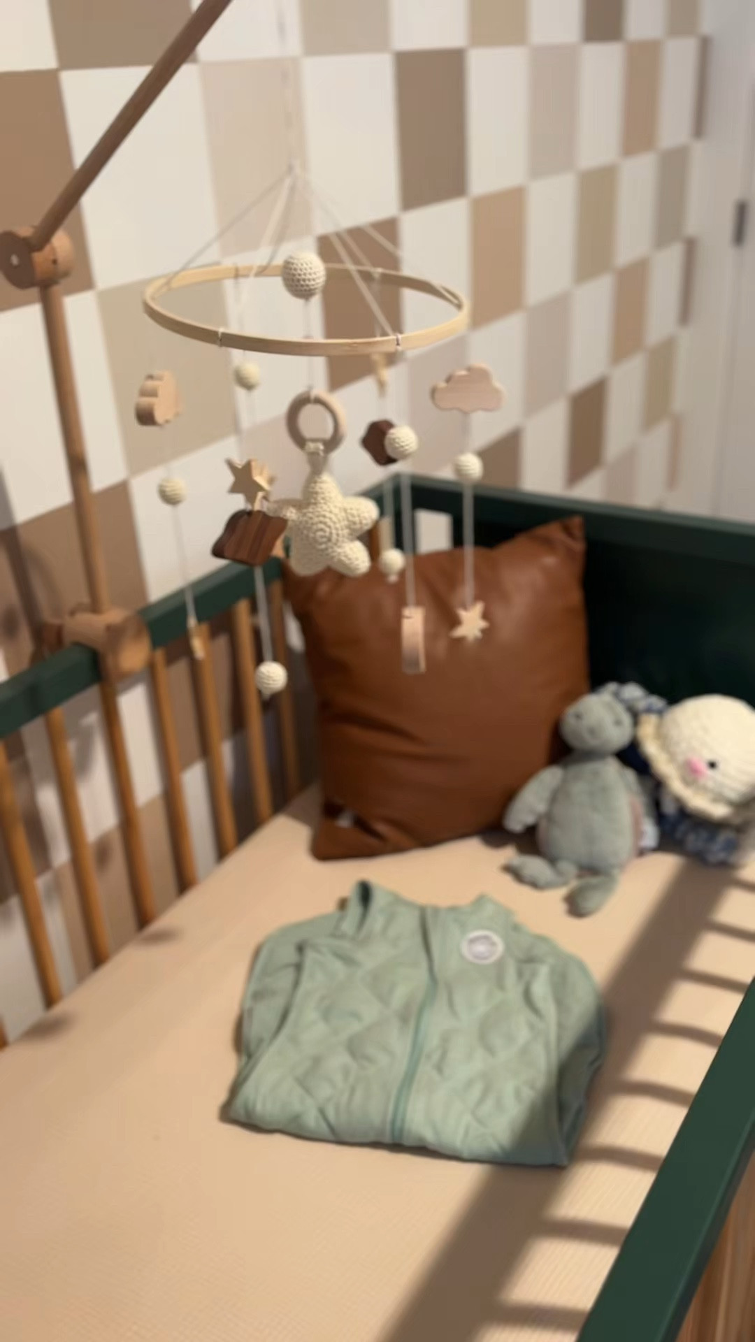 Baby boys nursery details. 