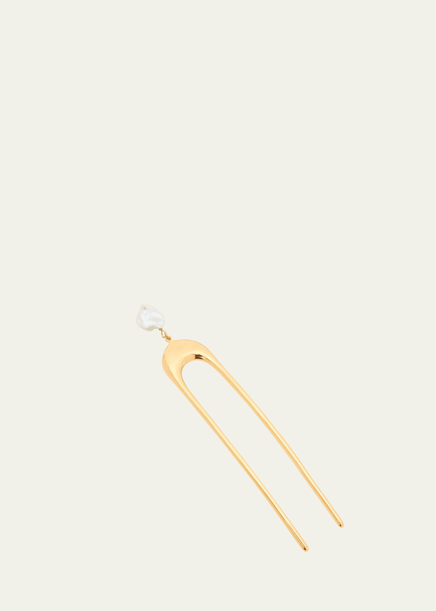 Lelet Ny Glossy Pin With a Freshwater Baroque Pearl | Bergdorf Goodman