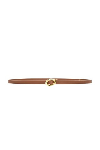 DEHANCHE Orbite Belt in Saddle & Gold - Brown. Size all. | FWRD 