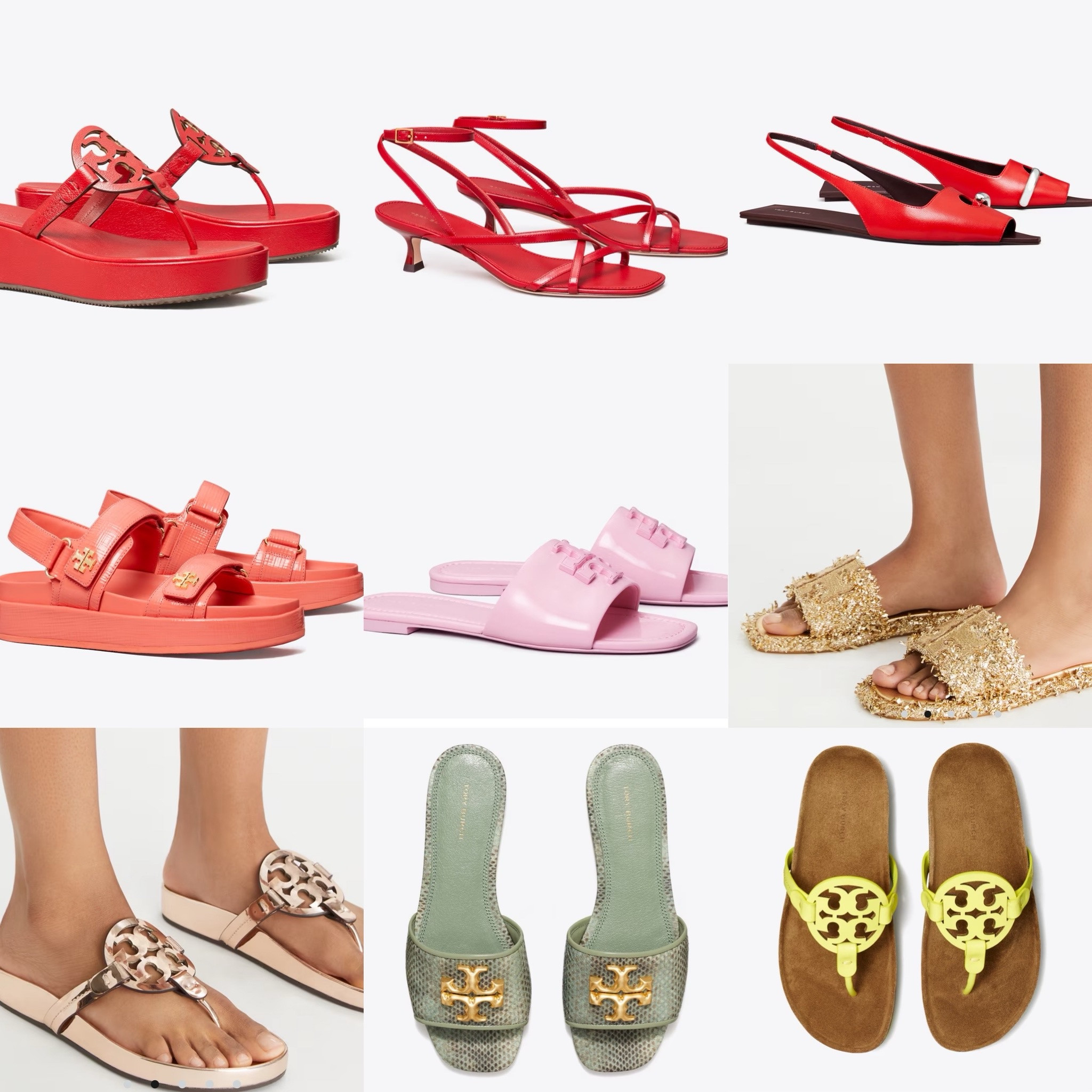 
⸻

Final hours! Extra 25% off sale ends today at Tory Burch.
Step into summer with bold, sunny sandals in orange, yellow, red, pink, and moss.☀️👡 Don’t miss your moment to shine.

#ToryBurch #SandalsSeason #SummerStyle #ColorPop #FinalSale #OrangeVibes #MossGreen #PinkTones #BrightSteps


#LTKShoeCrush #LTKSeasonal #LTKSaleAlert