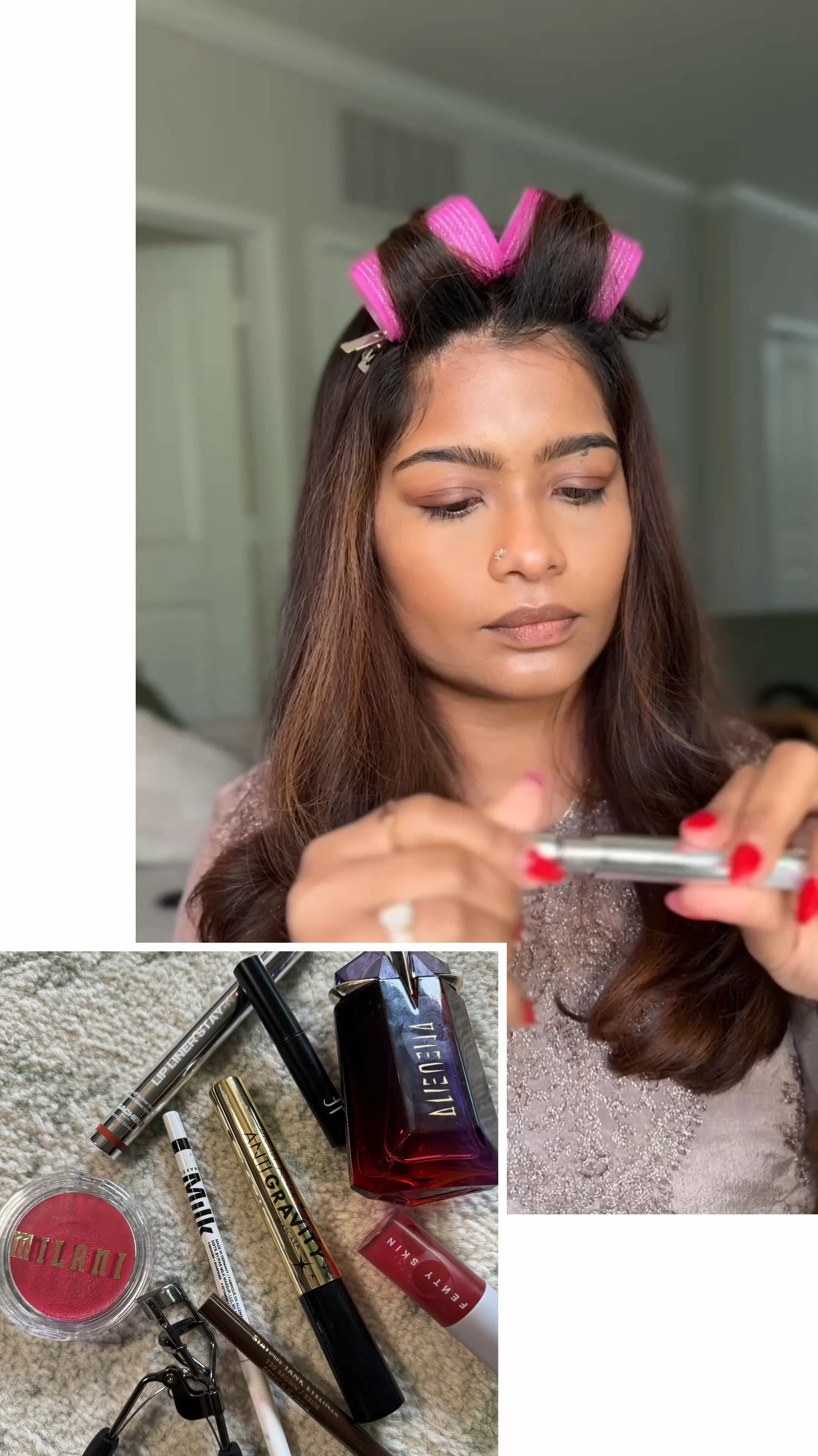 Brown girl friendly (waterproof) makeup finds
Noted:

Cream blush is extremely pigmented so need to be used in small amount. But overall very easy to blend and super creamy. 

Tattoo lip liner: peel off after 20 minutes or when you see them peeling/coming off on its own. Doesn’t stick to lip and easy to peel off. It stays on all day for me (for of a faint tint end of day)—highly recommend if you have pigmented lips like me. 

Makeup, get ready with me, Sephora, Amazon 
#makeupfinds #drugstoremakeup 

#LTKVideo #LTKxSephora #LTKbeauty