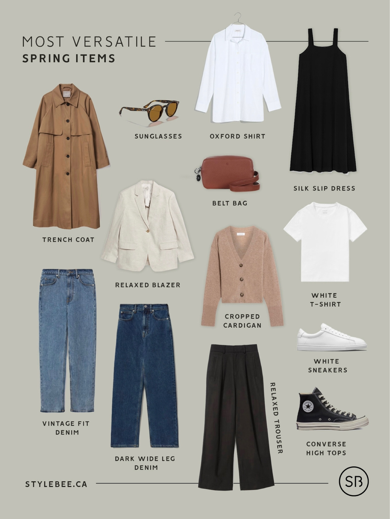 The 12 Most Versatile Pieces in My Spring Closet. More on each one on the blog!

#capsulecloset #springcapsule #springstyle 

#LTKSeasonal