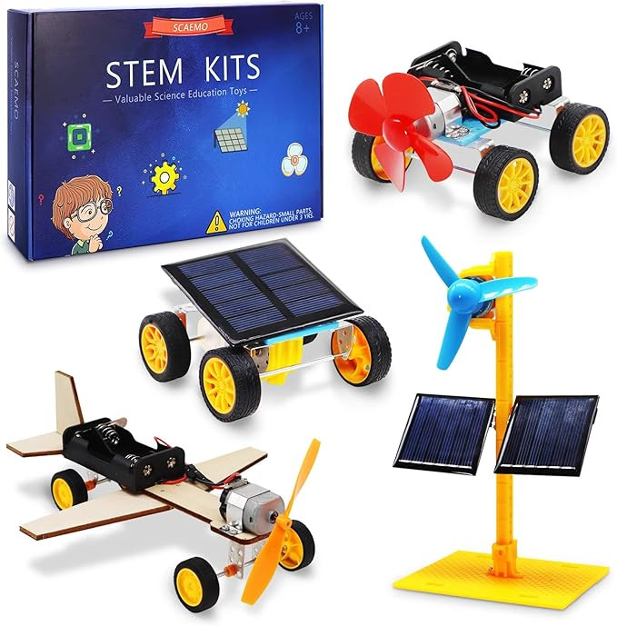 STEM Building Toys for Kids Ages 8-12, Science Experiments & Solar Car Projects | Amazon (US)
