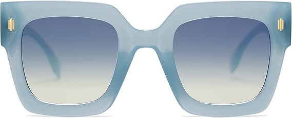 SOJOS Vintage Oversized Square Sunglasses for Women,Retro Womens Luxury Big Large Sun Glasses UV4... | Amazon (US)