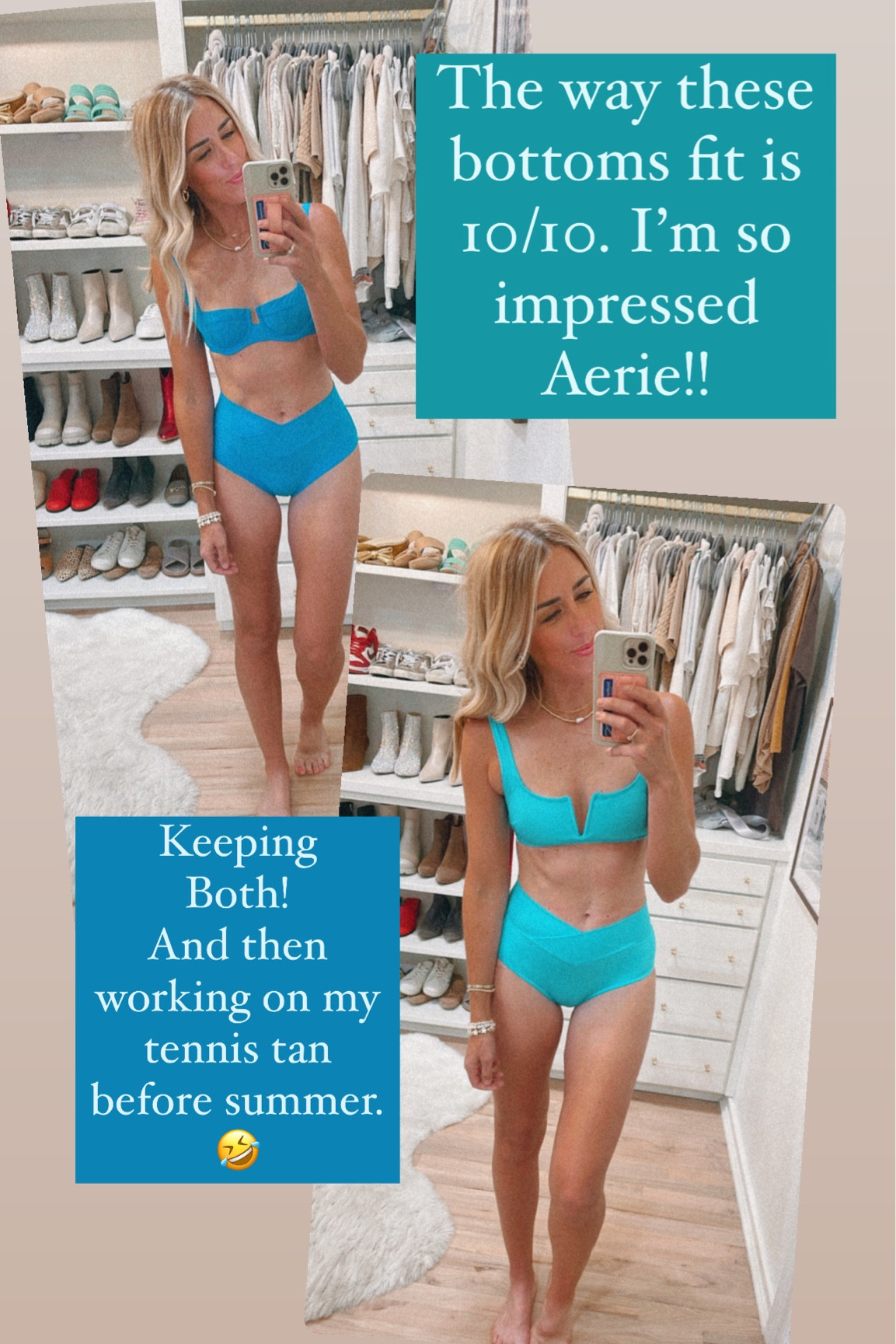 30% off Aerie swim right now! Both of these are #HOCspring approved! Loooove the fit of these bottoms. Very flattering and good bootie coverage!

#LTKswim #LTKunder50 #LTKSeasonal