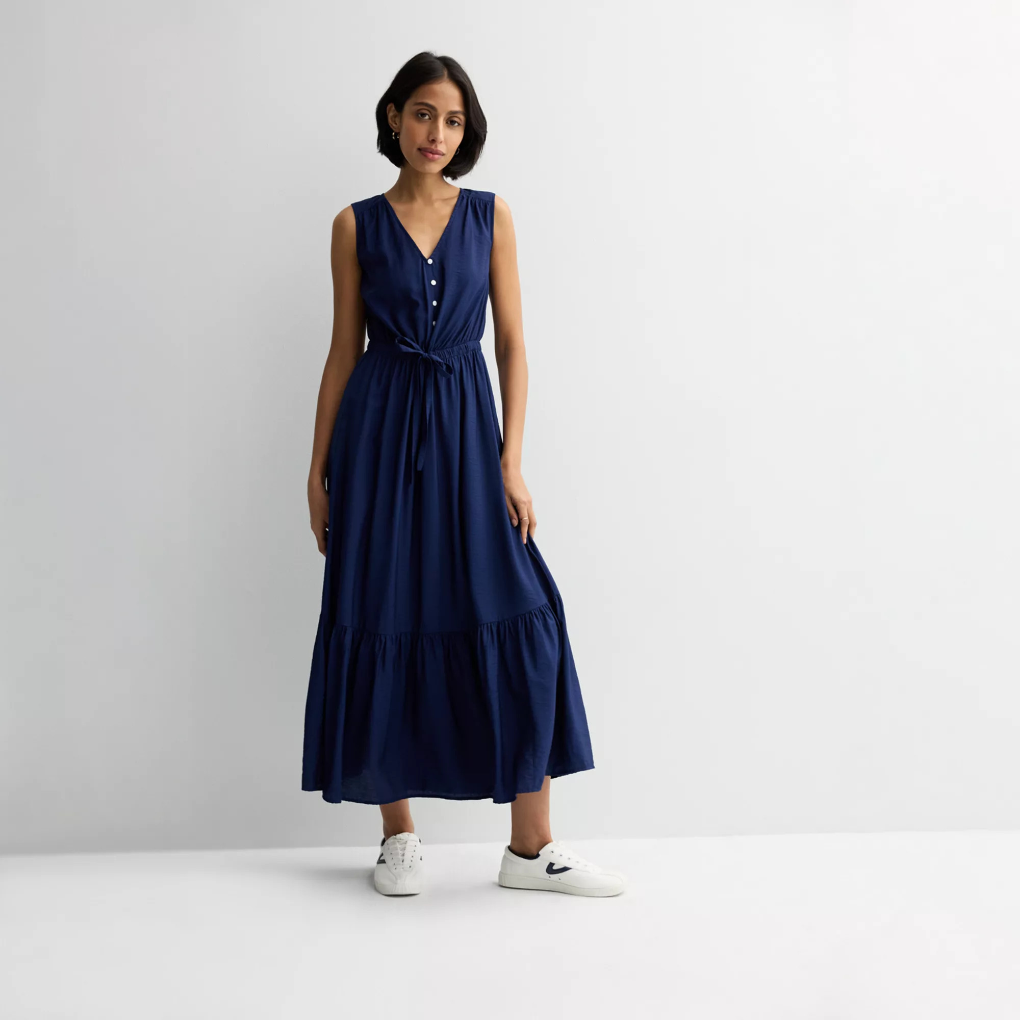 Women's Sonoma Goods For Life® Femme Button Bodice Maxi Dress | Kohl's