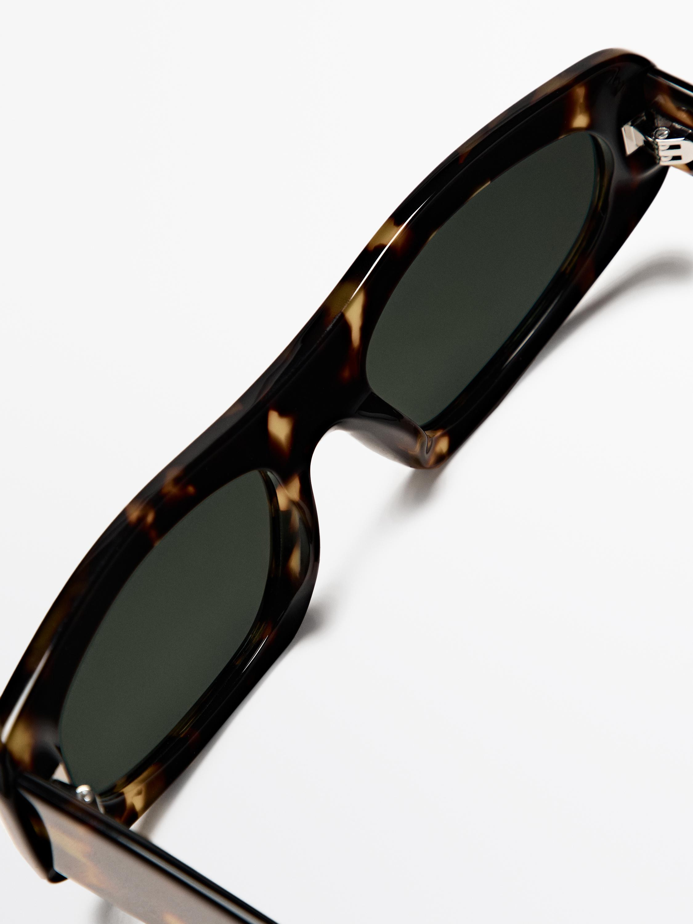 Rectangular sunglasses | Massimo Dutti UK