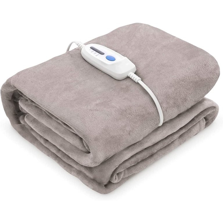 Maxkare Electric Blanket 72\" x 84\" Full Size Flannel Heated Throw Blanket, ETL Certification Fa... | Walmart (US)