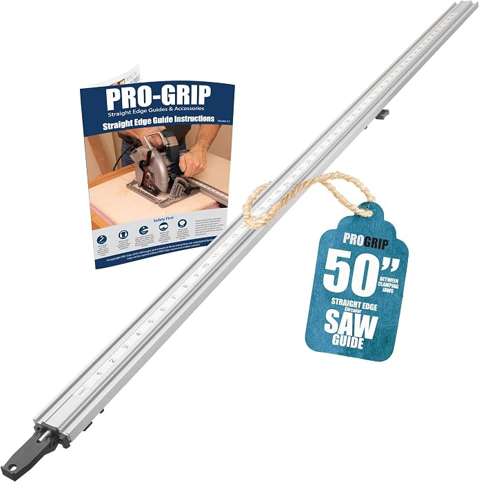 ProGrip Straight Edge Clamp Ideal for Cutting Large Sheets of Plywood and Dado Slots | Amazon (US)