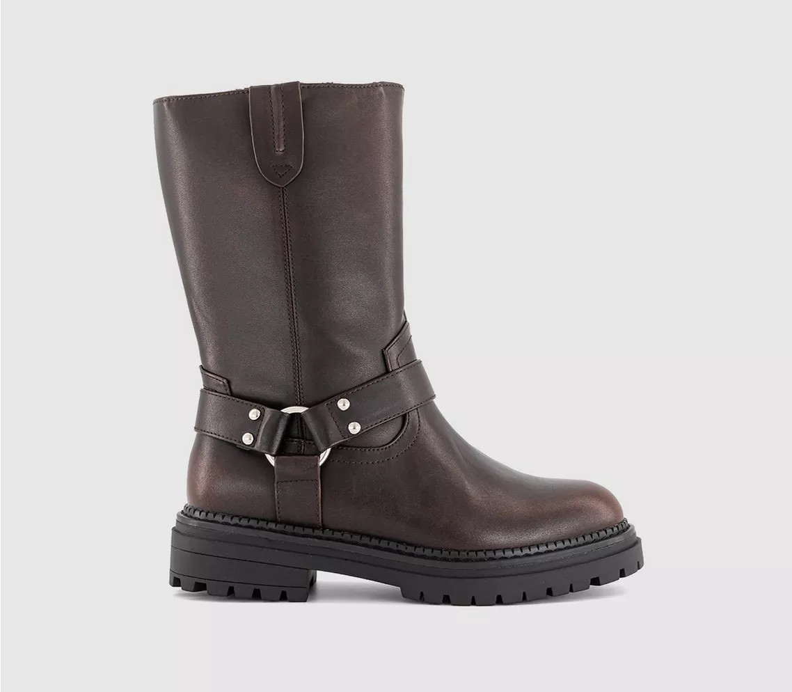 Kady Biker Boots | Office Shoes (UK)
