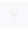 Amazon.com: ENSKEFEN Gold Fish Necklaces for Women Double-layer White Shell Beads Necklace Mermai... | Amazon (US)