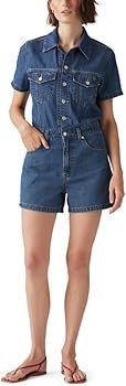 Levi's Women's Type Iii Romper | Amazon (US)