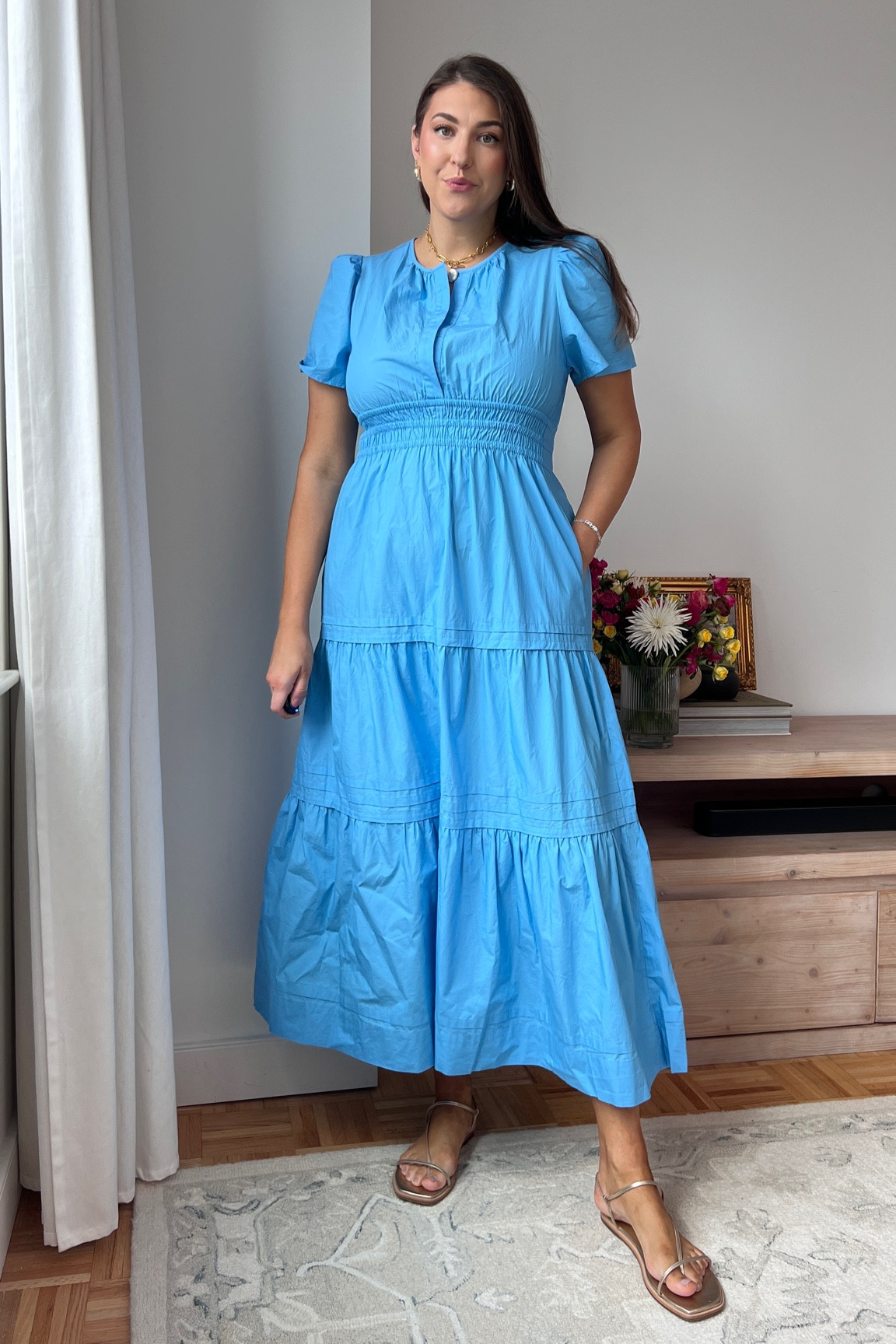 Blue maxi dress 100% cotton 


Vacation dress | vacation dresses | size 10 fashion | size 10 | Tall girl outfit | tall girl fashion | midsize fashion size 10 | midsize | tall fashion | tall women | 

#LTKMidsize #LTKStyleTip #LTKFindsUnder100