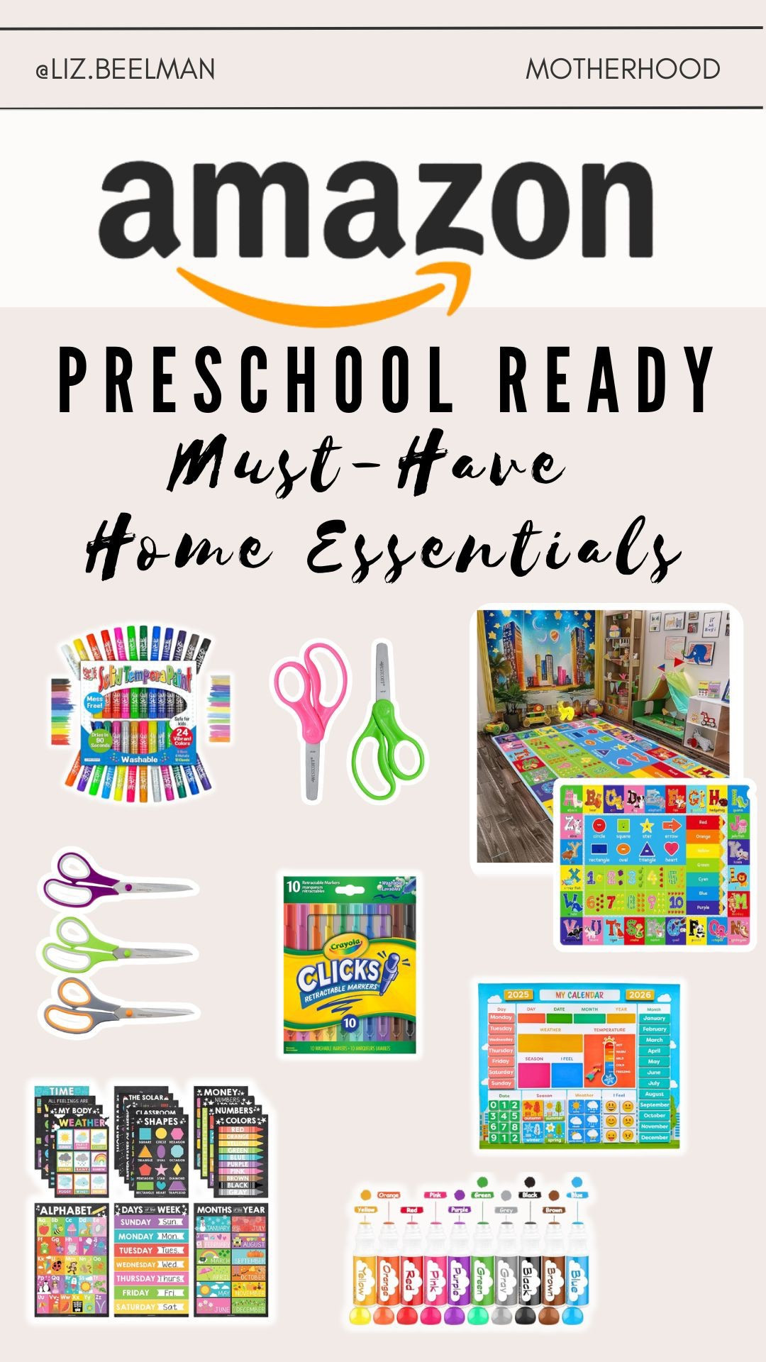 AMAZON: Preschool Ready, Must-Have Home Essentials