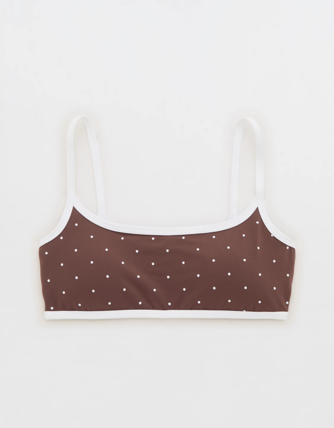 OFFLINE By Aerie Real Me Tipped Scoop Sports Bra | American Eagle Outfitters (US & CA)