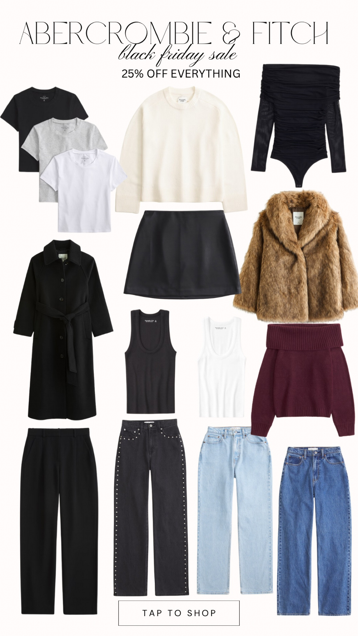 Abercrombie and Fitch Black Friday sale!!