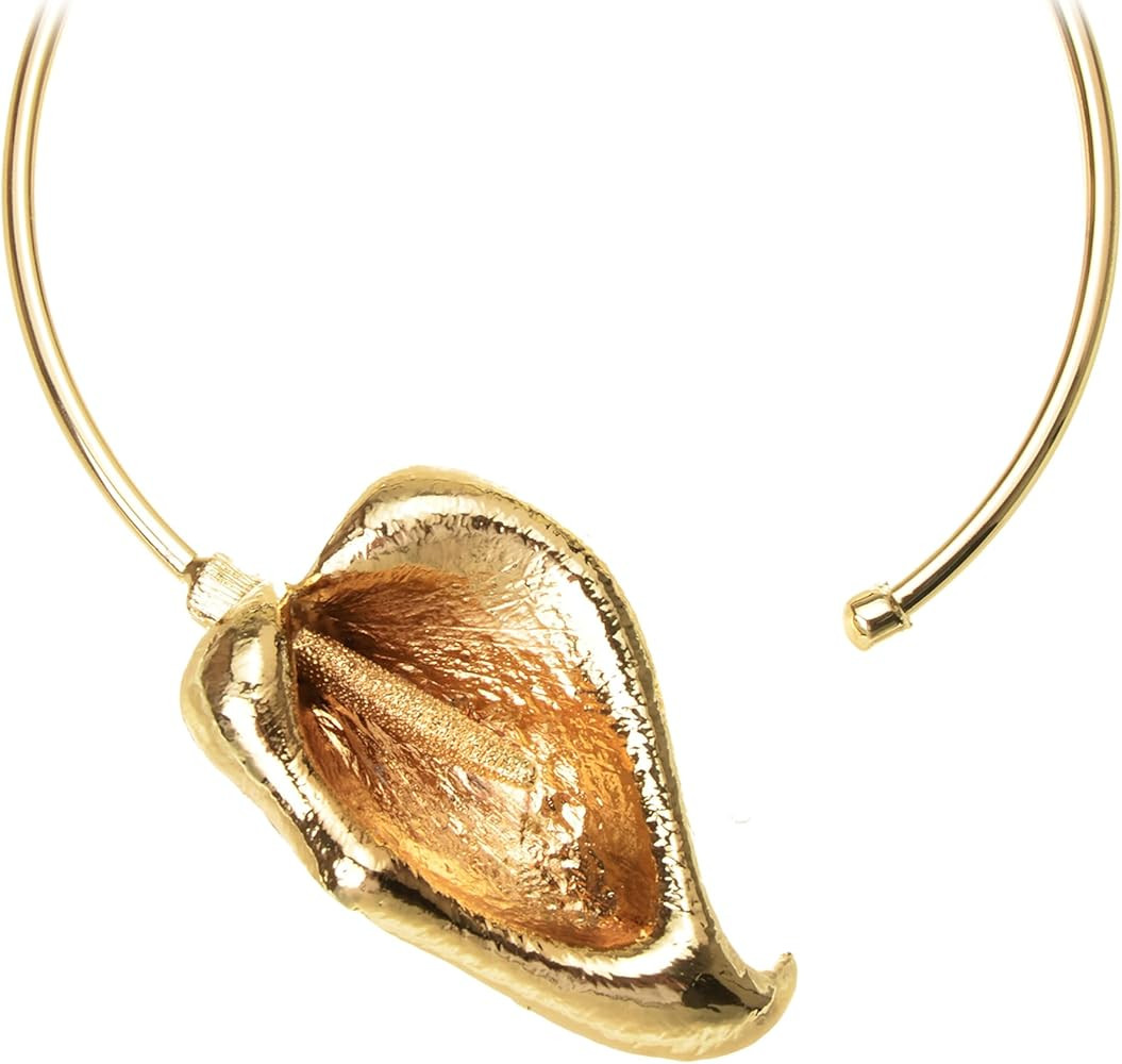 Jerollin Women's Statement Collar Choker Chuncky Bib Necklace Set, African Sparkling Canine Shape... | Amazon (US)