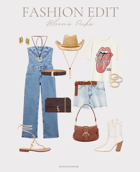 Outfits for Nashville / Western Outfits / Summer Outfits / Summer Denim / Country Festival Outfits / Cowboy Boots / Cowboy Hats / Summer Booties / Summer Sandals / Mango / Revolve / H&M #LTKShoeCrush #LTKStyleTip

#LTKhome #LTKsalealert
