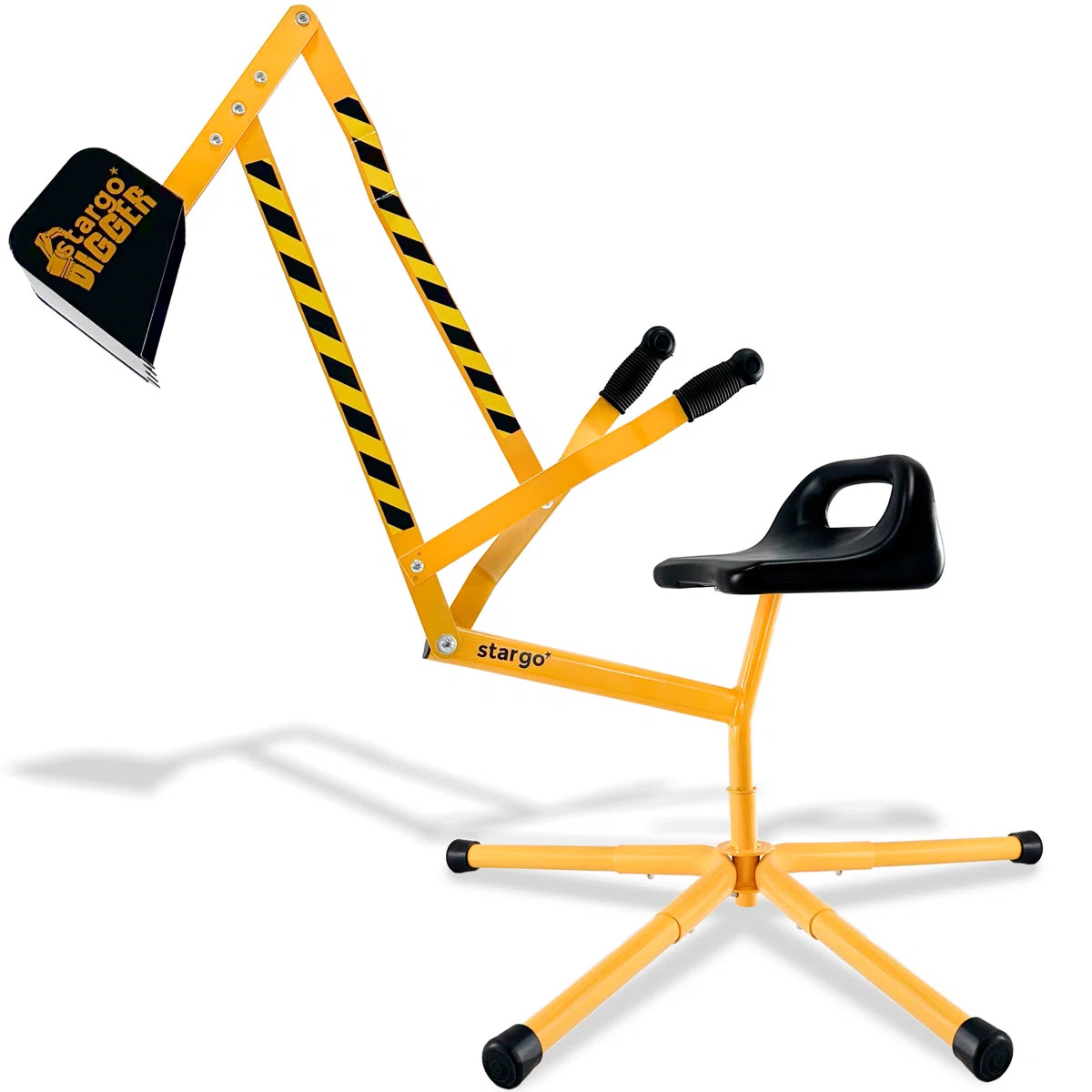 Stargo Sandbox Digger 360 Spin Metal Toy Excavator for Boys | Wayfair North America