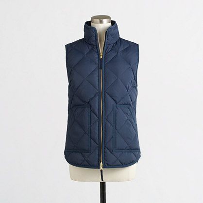 Factory quilted puffer vest | J.Crew US