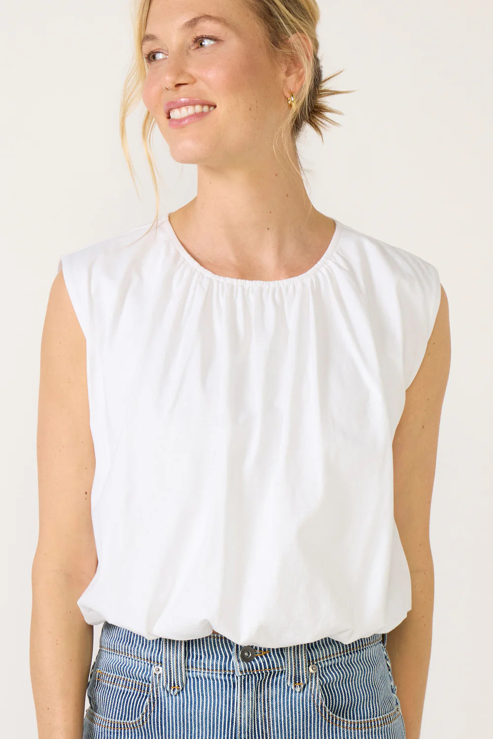 Hayes Bubble Tee | Evereve