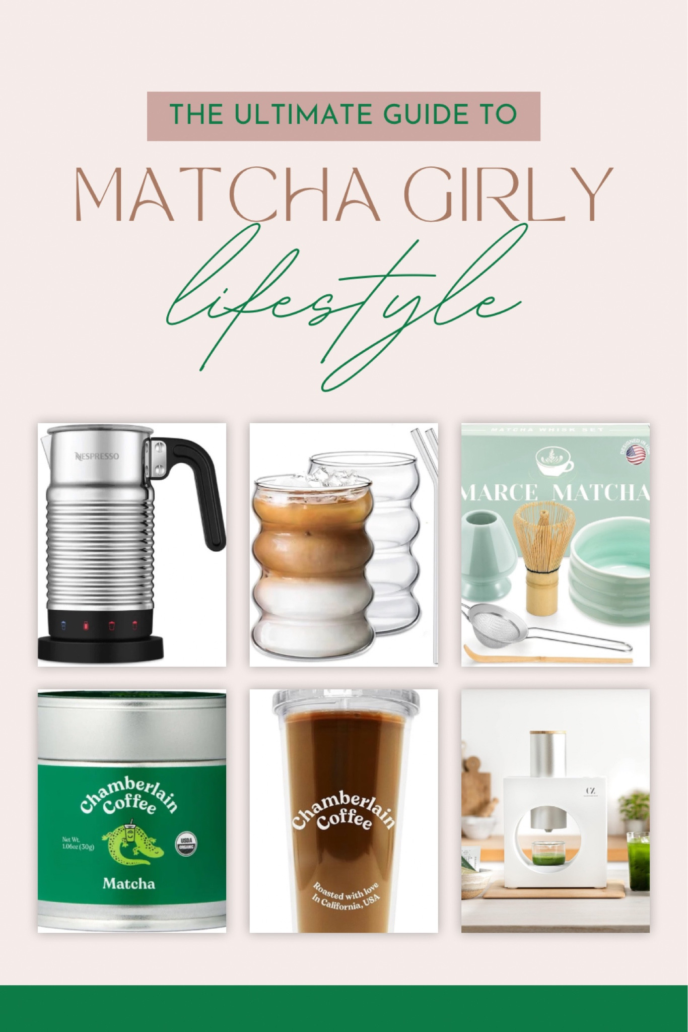 Matcha babes unite! I love having my morning Matcha and I’m all for anything that gets the job done better and more efficient. Check out these products that I am obsessed with. 

#LTKGiftGuide #LTKCyberWeek #LTKHoliday
