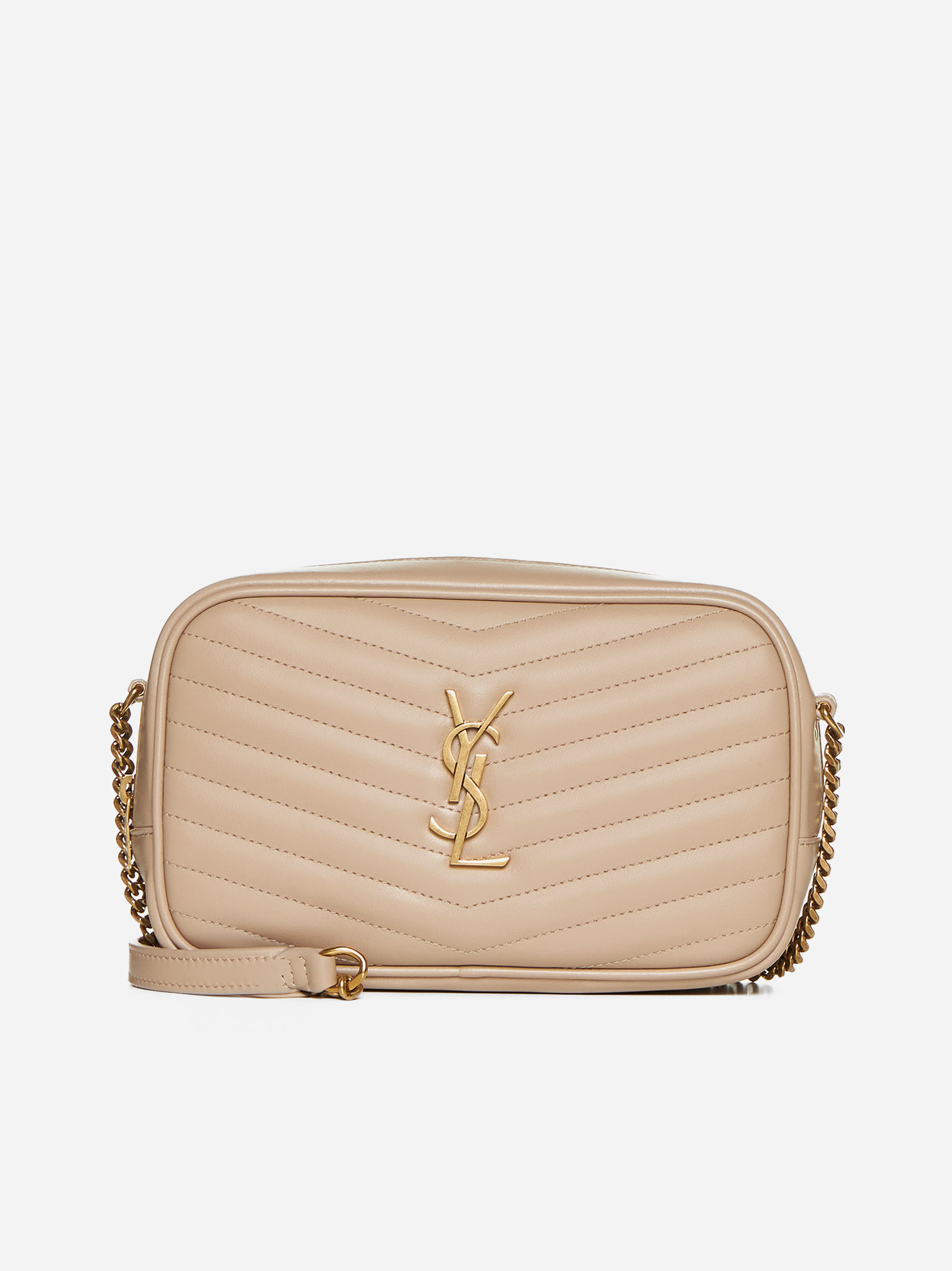 YSL logo leather camera mini bag | D'ANIELLO BOUTIQUE