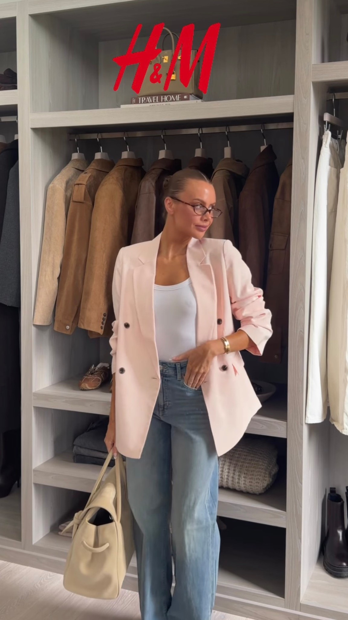 I’m wearing a size S in the blazer and 8 in the jeans 🩷

#LTKuk #LTKspring #LTKeurope