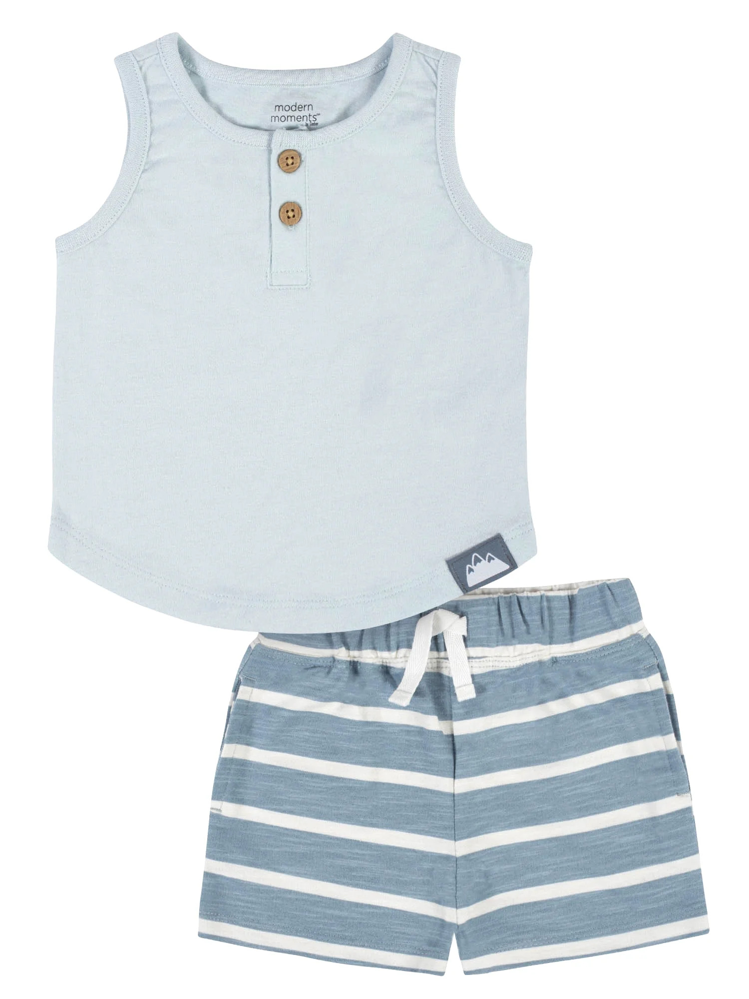 Gerber Modern Moments Baby Boy Set, 2-Piece (0/3-24 Months) | Walmart (US)