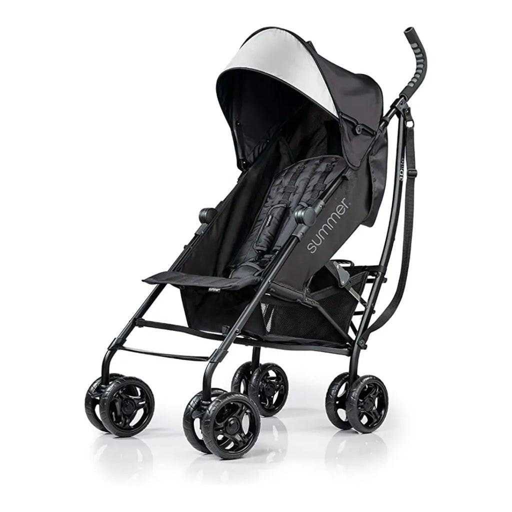 Summer Infant 3dlite Convenience Stroller - Jet Black | REBEL (formerly Rebelstork)