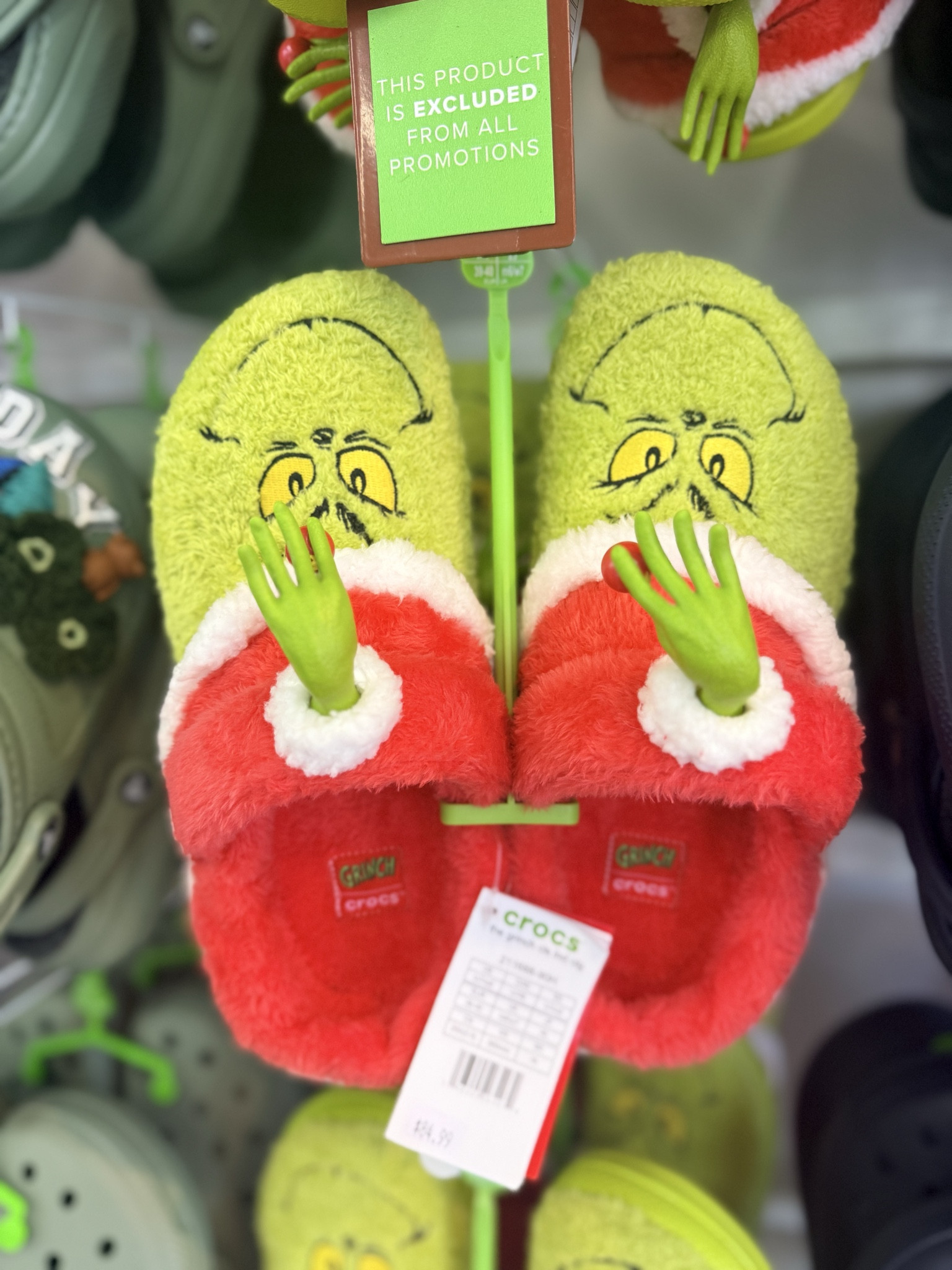 Shop these fun Grinch Crocs for the whole family — festive, comfy, and perfect for holiday lounging or playful Christmas vibes 💚🎄
I linked all the cutest Grinch Crocs styles on LTK so everyone can match and step into the holiday season in comfort!

#grinchmas #grinchstyle #crocs #holidayfootwear #familyfashion #LTKholiday #LTKfamily #LTKfinds #LTKsale #shoppingfavorites #onlineshopping #festiveseason #holidaylooks #ShoppingWithPriiincesss #Atlantamom #Atlantabloggers #Atlantablogger #AtlantaCreator #Atlantacontentcreators #Atlantacontentcreator

#LTKGiftGuide #LTKSaleAlert #LTKHoliday