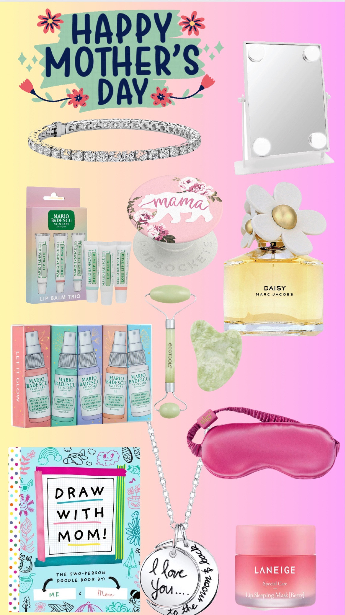 Mother's Day gifts
Gifts for her 
Gift guide
Skincare
Affordable jewelry
Tennis bracelet 
Perfume 

#LTKbeauty #LTKSeasonal #LTKGiftGuide